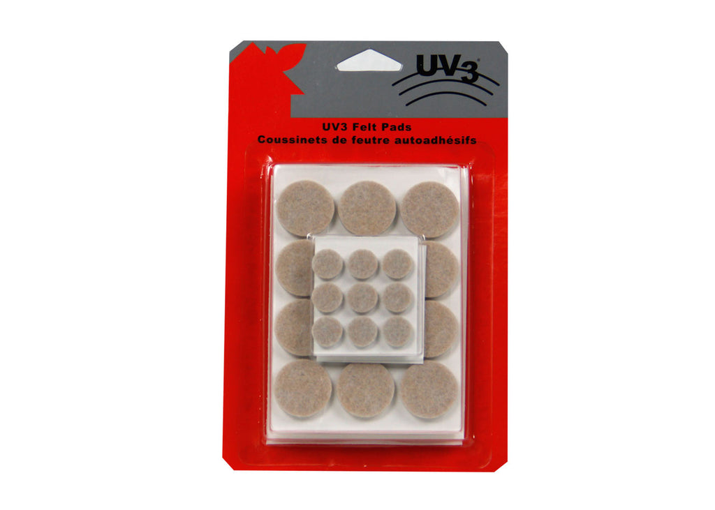 UV3 Felt Pads - Variety Pack